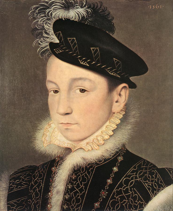 Portrait of King Charles IX